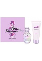 Ferragamo AMO Flowerful EDT Set (EDT 50ml + Body Lotion 100ml)