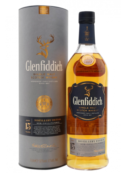 Glenfiddich 15YO Distillery Edition Whisky 1L (Travel Retail Exclusive)